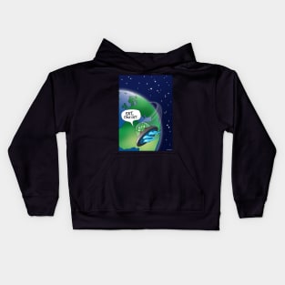 Exit Stage Left... Kids Hoodie